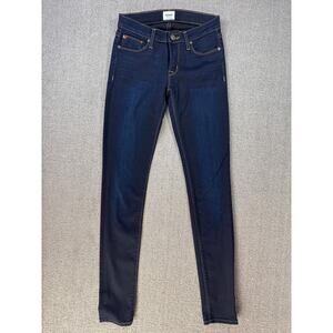 Hudson Jeans Krista Super Skinny Supermodel Dark Wash Size 26